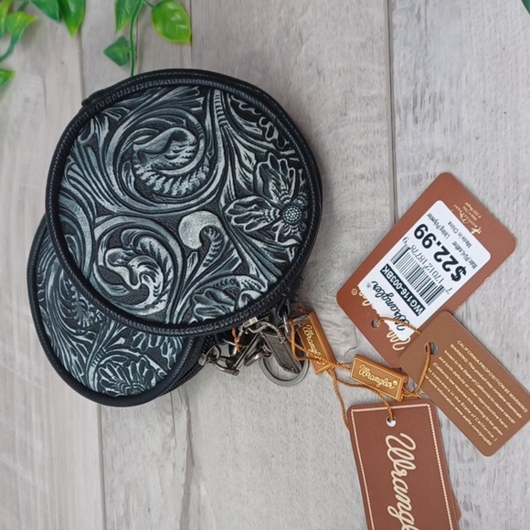 Wrangler Wholesale Lot Of 6 Coin Purse/key Ring Purse Charm NWT - Picture 2 of 11